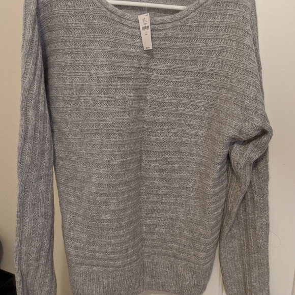 NWT - Gap Horizontal Ribbed Boatneck Sweater in Wool-Blend - Picture 5 of 5